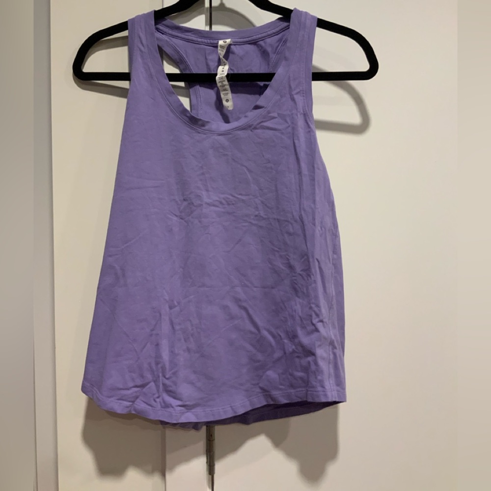 Lululemon Love Tank Top. Size 4. Dark Lavender Color